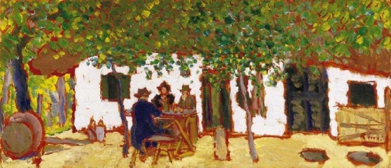 Jozsef Rippl-Ronai In the Vineyard